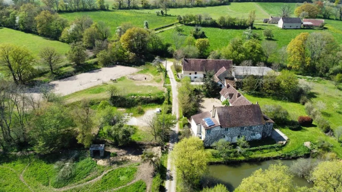 Saint-Amand-en-Puisaye Ferme Equestre & Chambres D'Hotes Gateau Stables Proche Guedelon מראה חיצוני תמונה