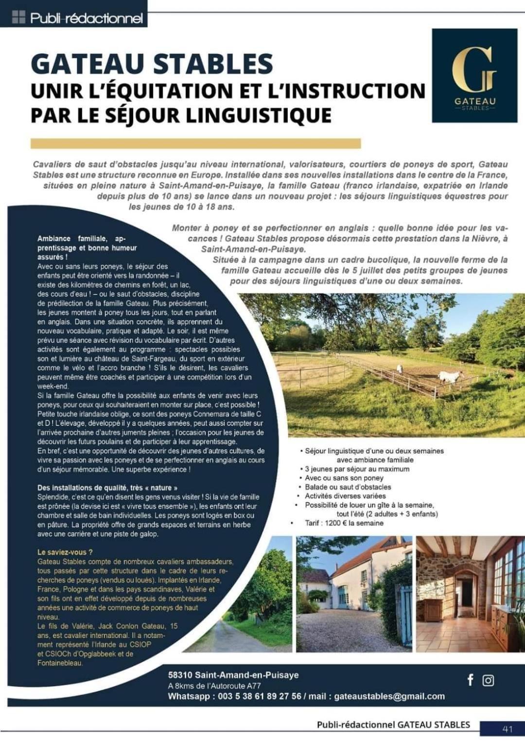 Saint-Amand-en-Puisaye Ferme Equestre & Chambres D'Hotes Gateau Stables Proche Guedelon מראה חיצוני תמונה